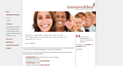 Desktop Screenshot of intensiverleben.net