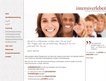 Tablet Screenshot of intensiverleben.net